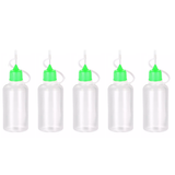 5 x 30ml Needle Tip Bottles (Green Caps)