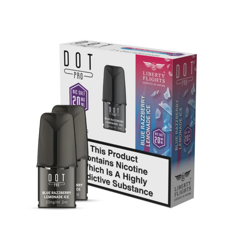 Blue Raspberry Lemonade Ice - Dot Pro Refill Pods 20mg (Liberty Flights)