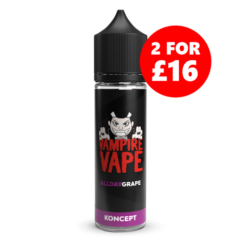 All Day Grape - 50ml (Vampire Vape Koncept) - 2 for £16