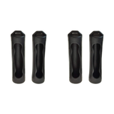 Protective Silcone Sleeve for 18650 Batteries (Black)