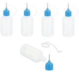5 X 30ml Needle Tip Bottles (Blue Caps)