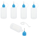 5 X 100ml Needle Tip Bottles (Blue Caps)