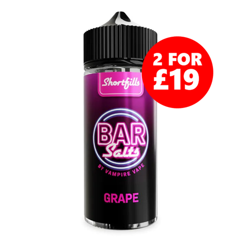 Grape - 100ml (Vampire Vape Bar Salts) - 2 for £19