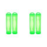 Protective Silcone Sleeve for 18650 Batteries (Green)