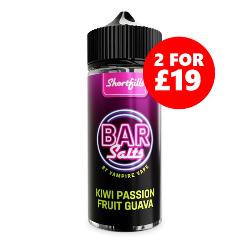 Kiwi Passion Fruit Guava - 100ml (Vampire Vape Bar Salts) - 2 for £19