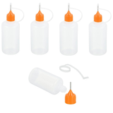 5 x 50ml Needle Tip Bottles (Orange)