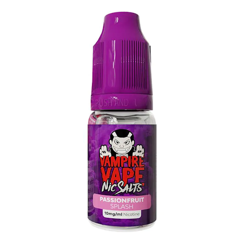 Passionfruit Splash Nic Salts (Vampire Vape)