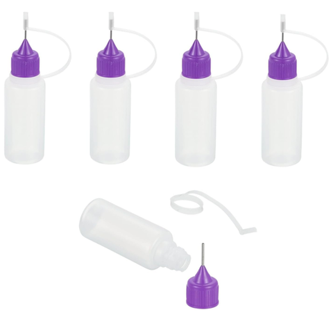 Needle Tip Bottles (Purple) - 10ml, 30ml, 50ml or 100ml