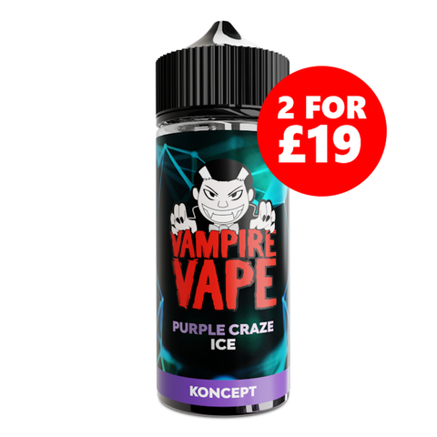 Purple Craze Ice - 100ml (Vampire Vape Koncept) - 2 for £19
