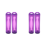 Protective Silcone Sleeve for 18650 Batteries (Purple)