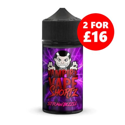 Strawbizzle - 50ml (Vampire Vape Shortz) - 2 for £16