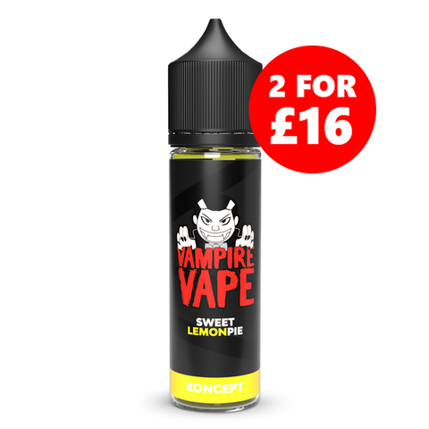 Sweet Lemon Pie - 50ml (Vampire Vape Koncept) - 2 for £16