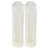 Protective Silcone Sleeve for 18650 Batteries (White)