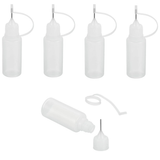 5 x Needle Tip Bottles (White)