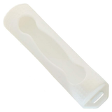 Protective Silcone Sleeve for 18650 Batteries (White)