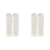 Protective Silcone Sleeve for 18650 Batteries (White)