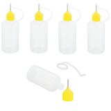 100ml Needle Tip Bottles x 5 (Yellow)