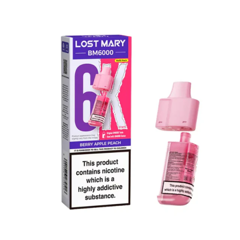 Lost Mary BM6000 Replacement Pod (Berry Apple Peach)