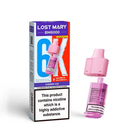 Lost Mary BM6000 Replacement Pod (Cherry Ice)
