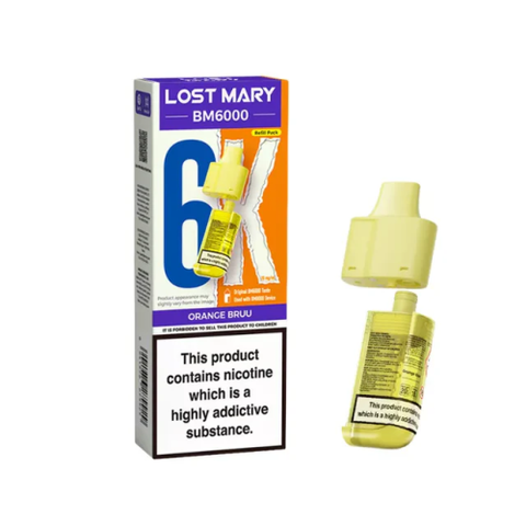 Lost Mary BM6000 Replacement Pod (Orange Bruu)