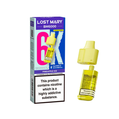 Lost Mary BM6000 Replacement Pod (Pineapple Ice)