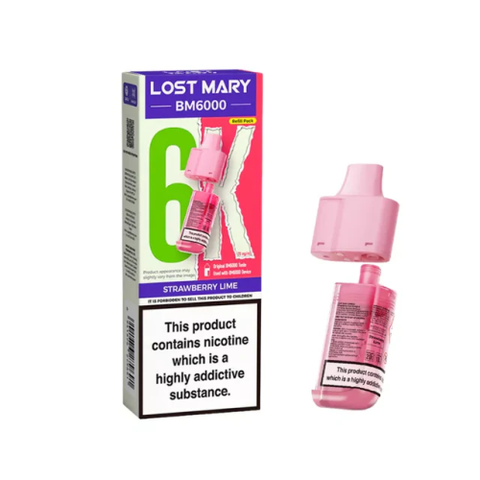 Lost Mary BM6000 Replacement Pod (Strawberry Lime)