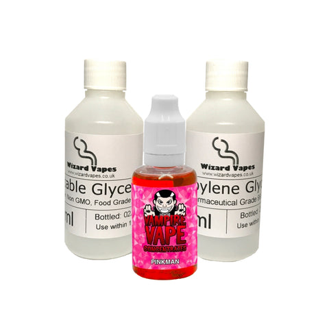 Pinkman Flavour Concentrate & PG/VG package