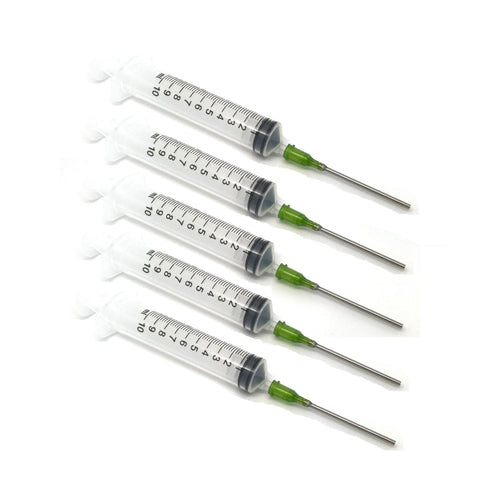 10ml Syringe & Needle Bundle (5 pack)