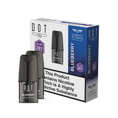 Blueberry - Dot Pro Refill Pods 20mg (Liberty Flights)